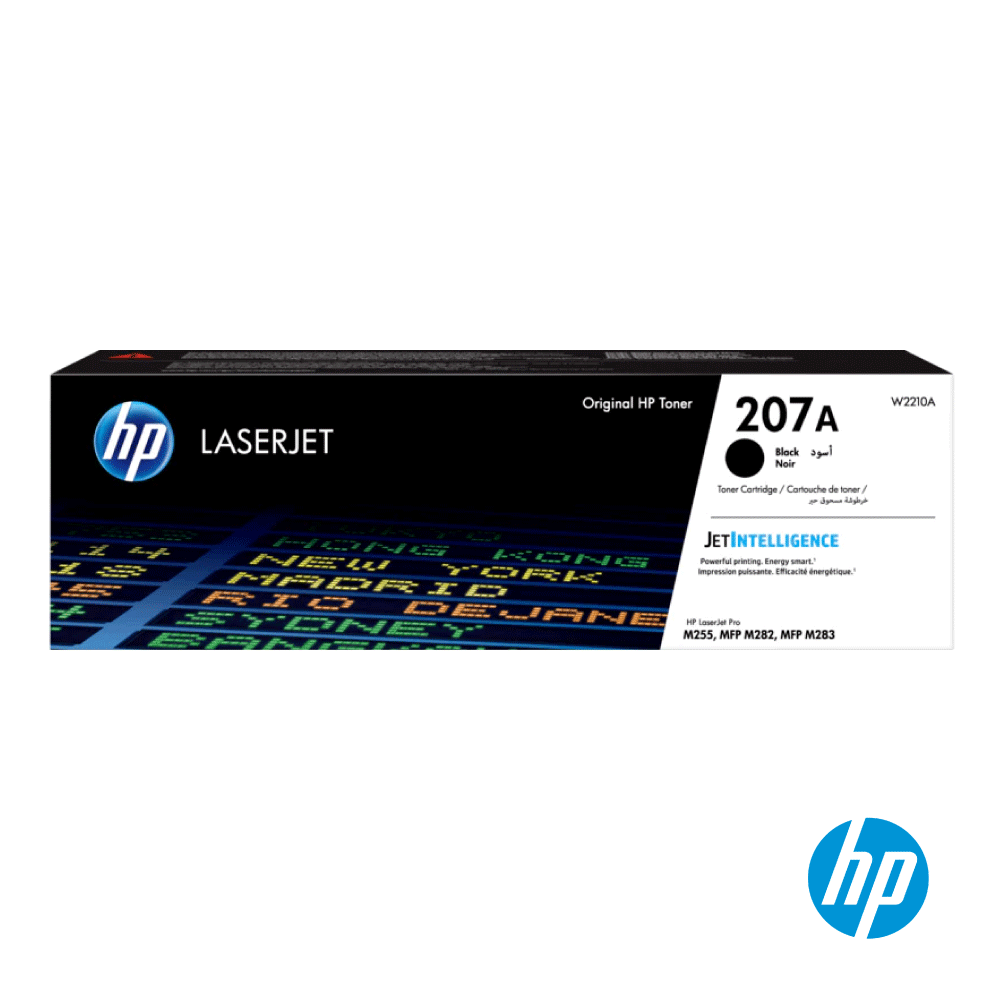 HP 207A, W2210A, Toner Black