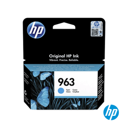 HP 963 Cyan Original Ink Cartridge