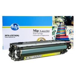 MP 307A, CE742A, Toner Yellow for HP