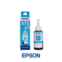 Epson T673 Ink Cyan Bottle for 70ml
