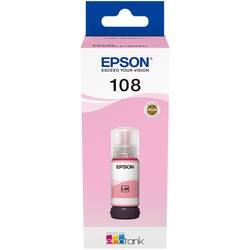Epson 108 EcoTank, C13T09C64A Bottle Ink Light-Magenta